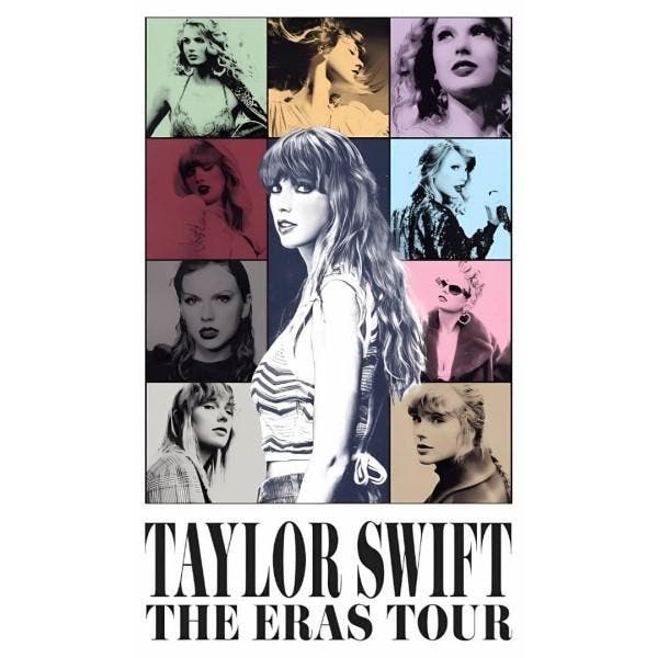 Wandbord - Taylor Swift – The Eras Tour - Voor Swifties, Verzamelen, Muziek, Artiesten en Beroemdheden, Poster, Artwork of Schilderij