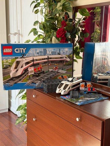 Lego Set - 60051 - City - High-speed Passenger Train, Nieuw