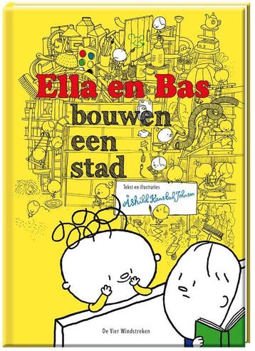 Ella en Bas bouwen een stad - Åshild Kanstad Johnsen, Verzenden, Zo goed als nieuw, Åshild Kanstad Johnsen