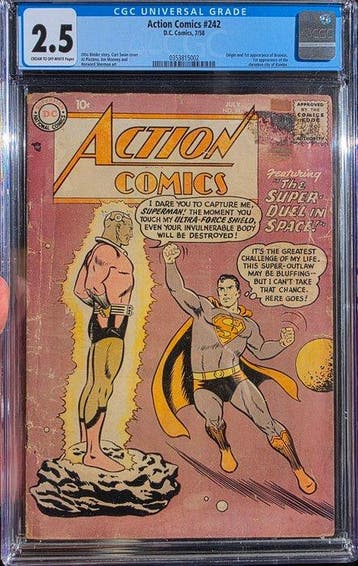 Action Comics 242 - Action Comics #242 first Brainiac - 1, Boeken, Strips | Comics, Nieuw