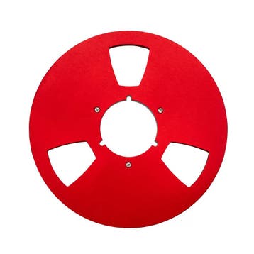 Retroreels Bandrecorder Spoel 26,5cm | Aluminium Rood Type A, Verzenden