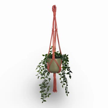 Plantenhanger Funky - Kies kleur en lengte - Katoen -, Ophalen of Verzenden, Nieuw