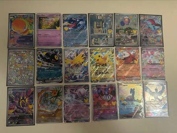 Pokémon - 18 Complete set - Various sets, Nieuw