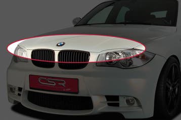 Koplampspoilers voor BMW 1 Reeks E81,E82,E87,E88 SB001, Verzenden, Nieuw