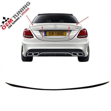 Kofferbak Spoiler geschikt voor C-Klasse W205 | C63 Style |, Mercedes-Benz, Nieuw, Ophalen of Verzenden, Achter