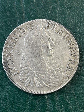 Frankrijk. Louis XIV (1643-1715). Ecu 1667-L, Bayonne