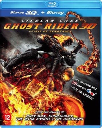 Ghost Rider: Spirit Of Vengeance (3D) (Alleen 3D Blu-ray, ge, Verzenden, Nieuw in verpakking, Actie