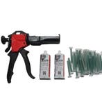 MT Set 2 tubes MT90 2 componentenlijm 90 seconden, 1 pistoo, Verzenden, Nieuw