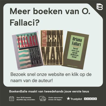 A Man - O. Fallaci 9780671434878, Verzenden, Gelezen, O. Fallaci