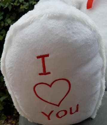 I Love You Beer 160cm | Antiallergie | Beste Prijs, Ophalen of Verzenden, Nieuw, Beer