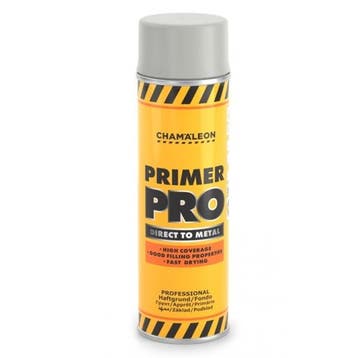 Primer PRO grijs spuitbus 500 ml - Chamäleon, Verzenden, Nieuw