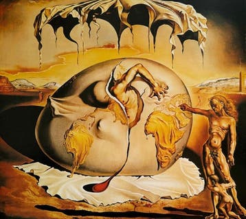Salvador Dali (1904-1989) - Geopoliticus Child Watching the