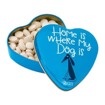 Sanal Hartenblik Home Is Where My Dog Is Snoepjes 60 gr, Verzenden, Nieuw