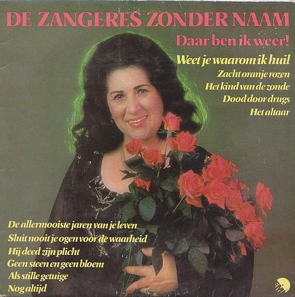 Zangeres Zonder Naam - Daar Ben Ik Weer!, Cd's en Dvd's, Vinyl | Pop, Gebruikt, Ophalen of Verzenden
