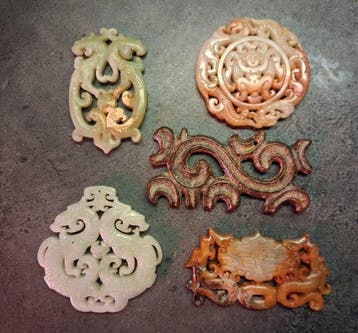 Themacollectie - 5 x verschillende oosten amuletten en