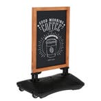 Magnetisch Krijtstoepbord Hout met watertank 67x86 cm, Nieuw in verpakking