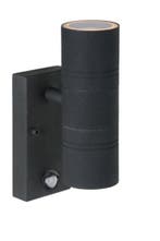 Lucide ARNE LED - buitenlamp zwart koker op en neer, Tuin en Terras, Buitenverlichting, Verzenden, Nieuw, Aluminium, Led