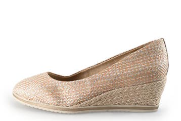 Tamaris Pumps in maat 40 Beige, Kleding | Dames, Tamaris, Pumps, Verzenden, Beige