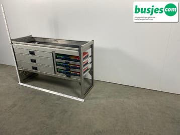 Aluca bedrijfswageninrichting 1500x520x950mm (2933), Ophalen of Verzenden