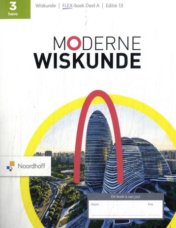 havo 3 / Moderne Wiskunde / FLEX boek A 9789001048686, Verzenden, Gelezen
