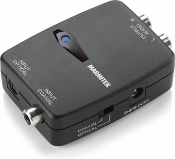 Marmitek Connect DA21 Digitaal naar Stereo Audio Converter, Verzenden, Nieuw
