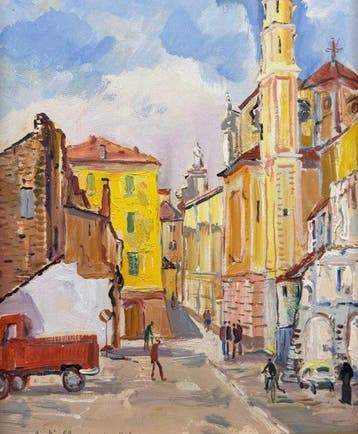 Mario Cortiello (1907-1981) - Ameglia il duomo