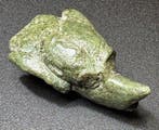 Oud-Romeins Brons Hoofd van een beeldje van de mythologische