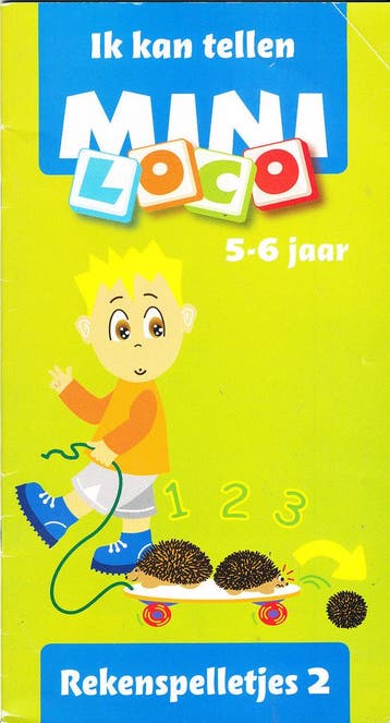 Mini Loco Rekenen Ik kan tellen (5-6 jaar), Verzenden, Nieuw