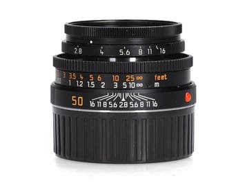 Leica 50mm f/2.8 Elmar-M (11831) - 1 jaar garantie, Ophalen of Verzenden, Zo goed als nieuw, Leica