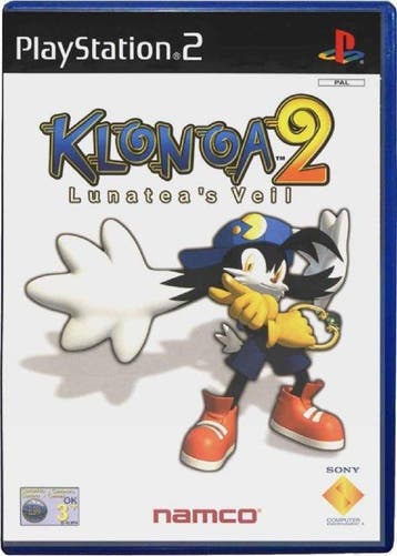 Klonoa 2 Lunateas Veil Nederlanse versie (PS2 tweedehands, Ophalen of Verzenden, Zo goed als nieuw