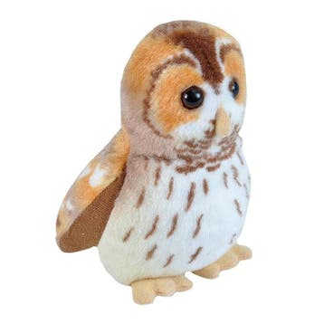 Wild Republic bosuil knuffel - pluche met geluid - 13 cm, Kinderen en Baby's, Verzenden, Nieuw