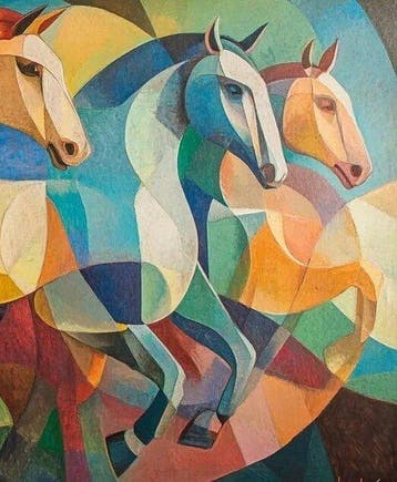 I_KONIQ - Cubical Horses