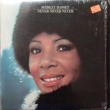 LP gebruikt - Shirley Bassey - Never Never Never, Verzenden, Zo goed als nieuw, Overige formaten