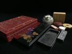 Japanese / Chinese - Beeld, Calligraphy Tool Set / Inkstone,