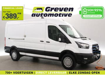 Ford E-Transit L3H2 68 kWh | Snelladen | SOH 95% | 360° |, Automaat, Wit, Elektrisch, Nieuw