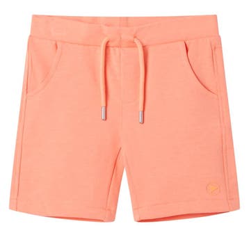 vidaXL Kindershorts met trekkoord 128 neonoranje, Verzenden, Nieuw