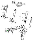 Klemmoer voor een wiellager. Porsche 356 / 914-6 / 911, Verzenden, Nieuw