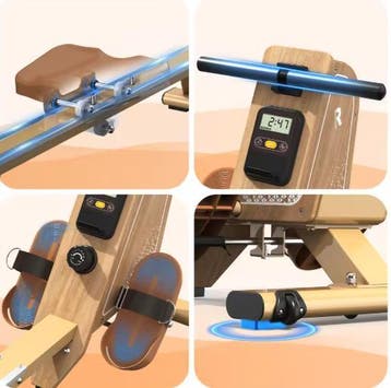 Magnetische Roeimachine – 16 Niveaus en Bluetooth Display, Sport en Fitness, Verzenden, Nieuw