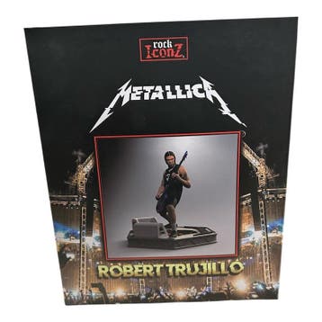 Metallica Robert Trujillo Figure KnuckleBonz Rock Icons, Verzamelen, Muziek, Artiesten en Beroemdheden, Verzenden, Nieuw