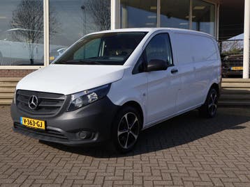 Zakelijke Lease |  Mercedes-Benz Vito 111 CDI L1H1 + 18 INCH, Stof, Gebruikt, Euro 6, Wit