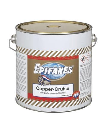 Epifanes Copper-Cruise roodbruin 2,5L - antifouling, Ophalen of Verzenden, Nieuw, Verven