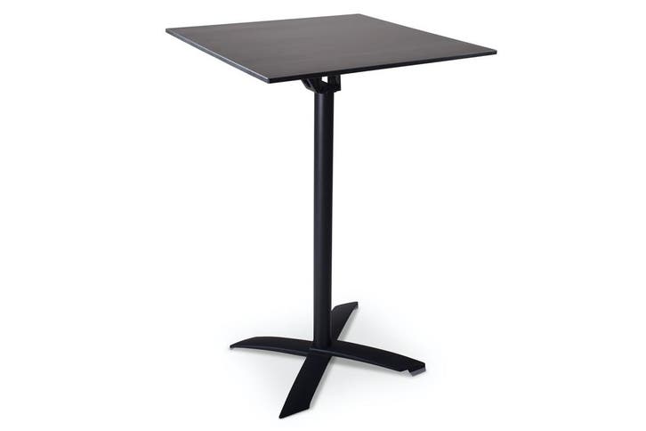 Statafel Helsinki | 70x70cm | opklapbaar, Tuin en Terras, Tuintafels, Nieuw, Kunststof, Vierkant, Ophalen of Verzenden