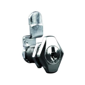 16mm brievenbus slot Premium, Ophalen of Verzenden, Nieuw, Chroom, Slot