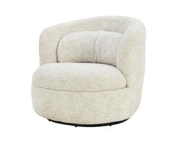 Draaifauteuil Britt Cream, Ophalen of Verzenden, Nieuw
