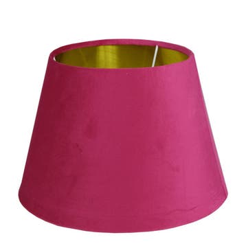 lampenkap fluweel fuchsia dia 30cm, Verzenden, Nieuw