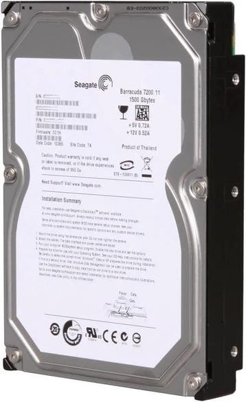 Seagate Barracuda 7200 – 1.5TB – 3.5 SATA HDD – 25.4 mm –, Computers en Software, Harde schijven, Ophalen of Verzenden, Nieuw