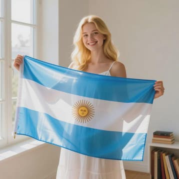 Argentijnse Vlag - Diverse Maten | Perfect voor Feestdagen,, Verzenden, Nieuw