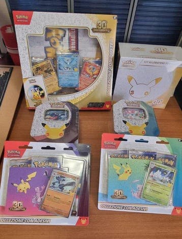 Pokémon - 31 Box - Pokémon 30° Anniversario - Various sets, Nieuw