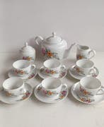 Richard Ginori - Theeservies (15) - vintage - Porselein -