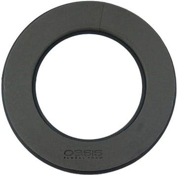 Oasis® eychenne® all black™ krans 40 cm per stuk zwart, Ophalen of Verzenden, Nieuw